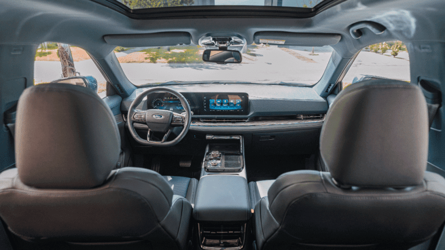 Ford Territory interior Blue